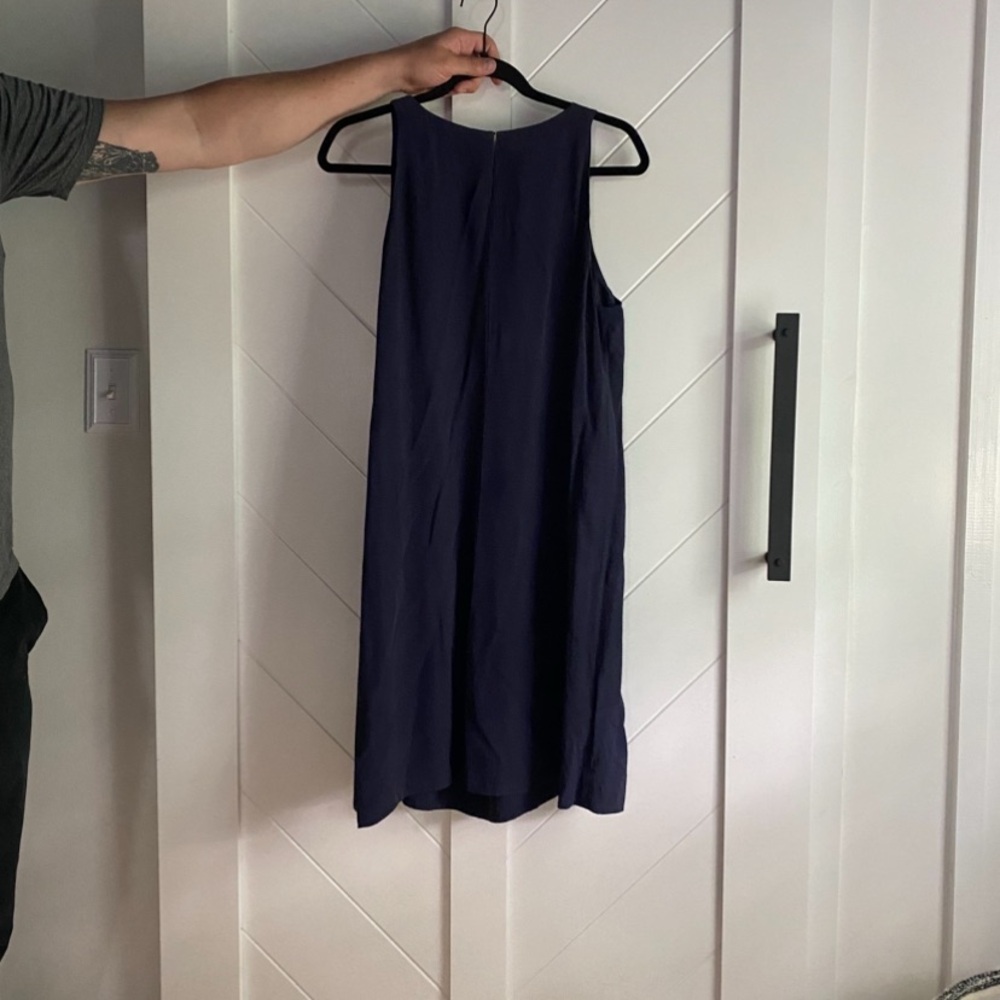 Eileen Fisher Deep Blue Mini Dress